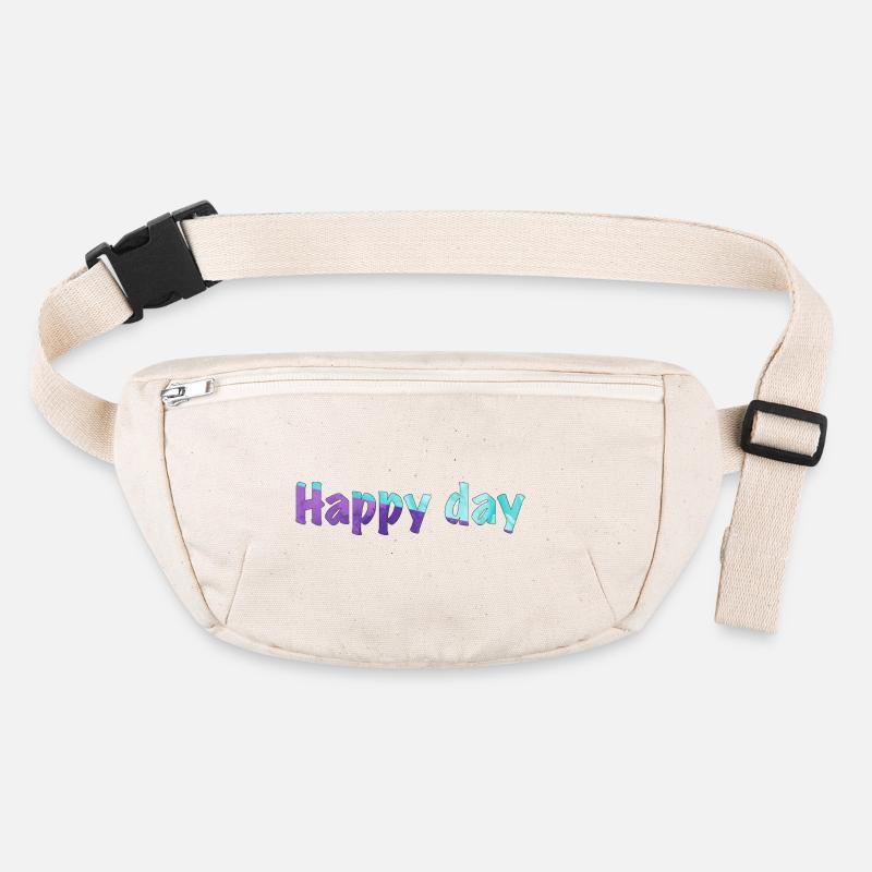 Lyricsb"Happy day » en français Sac banane recyclé Stanley/Stella