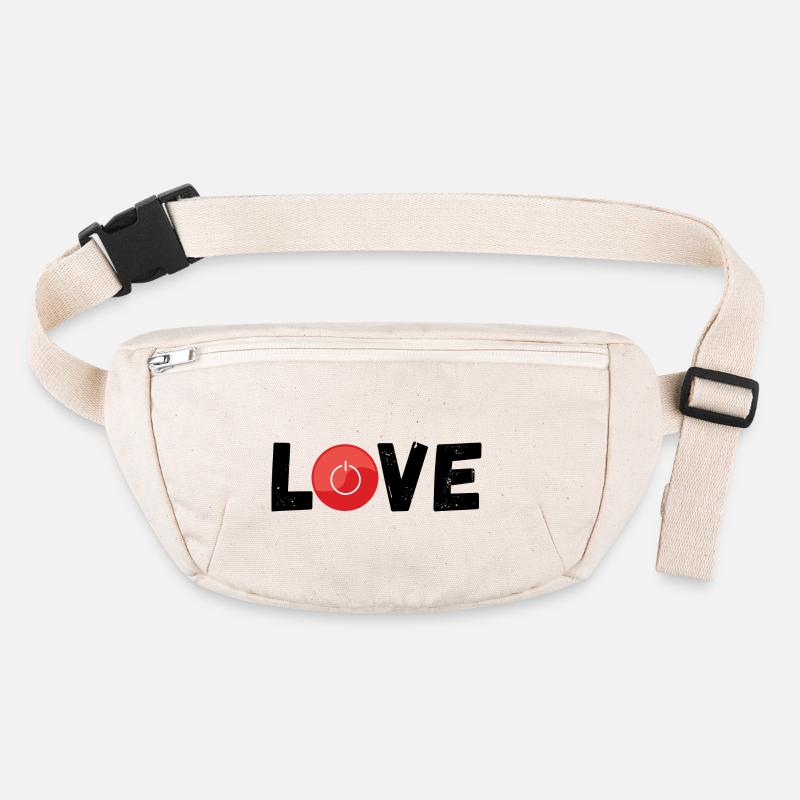 Liebe erloschen Stanley/Stella recycelte Gürteltasche