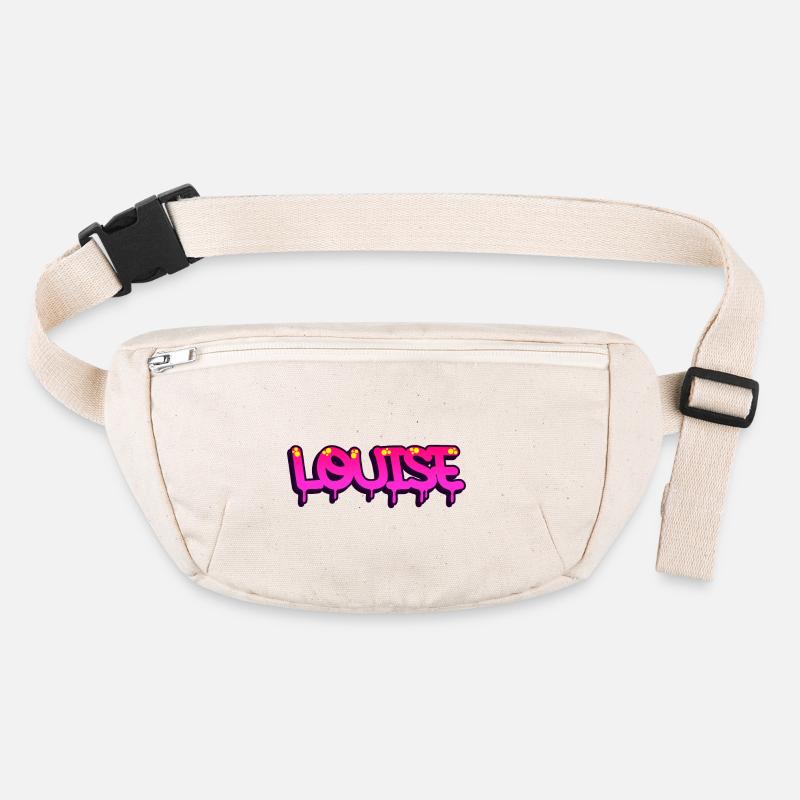 Graffiti First Name Louise Stanley/Stella recycled Hip Bag 