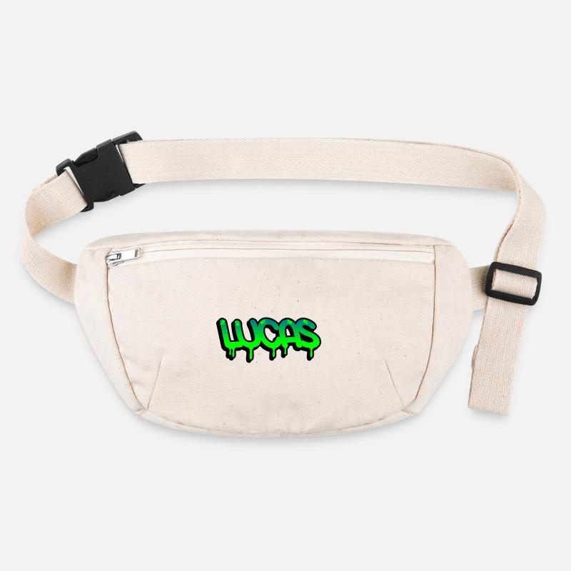 Graffiti name Lucas Stanley/Stella recycled Hip Bag 