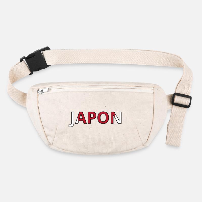 Drapeau Japon Sac banane recyclé Stanley/Stella
