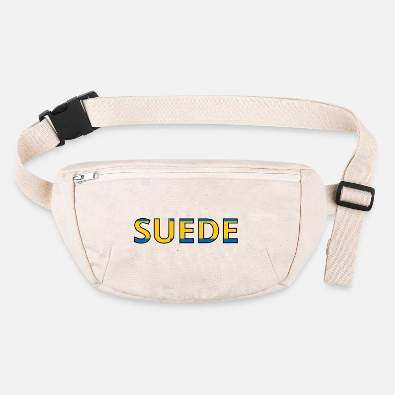 Flagge von Schweden Stanley/Stella recycelte Gürteltasche