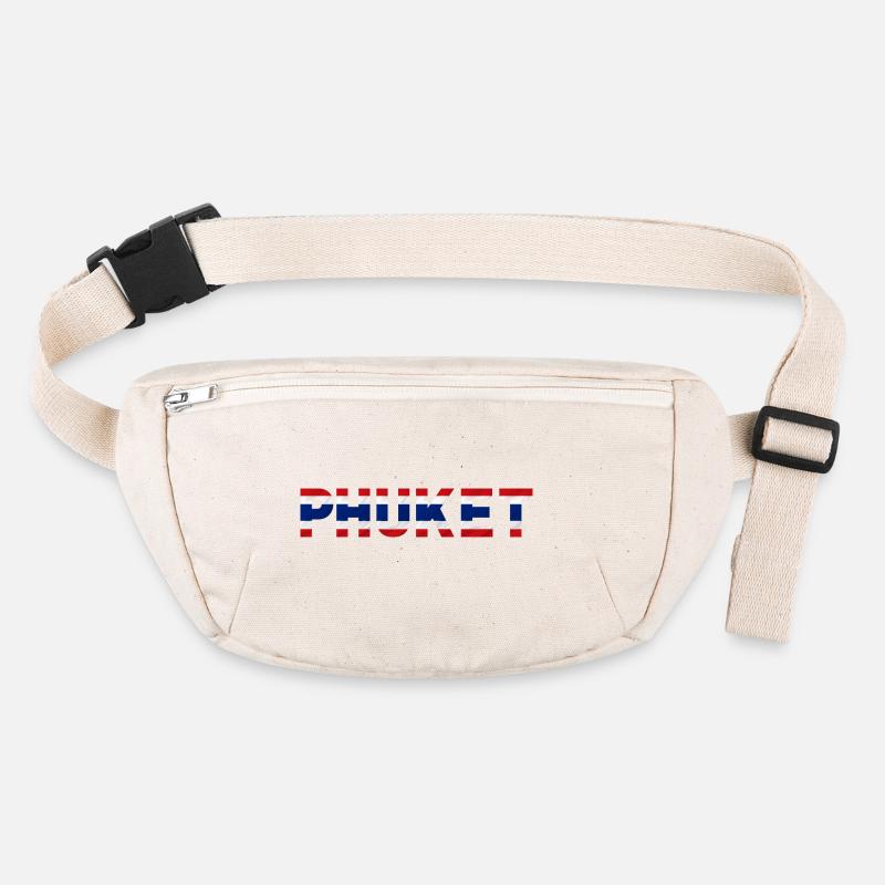 Phuket Thaïlande Drapeau T-Shirt Minimaliste Sac banane recyclé Stanley/Stella