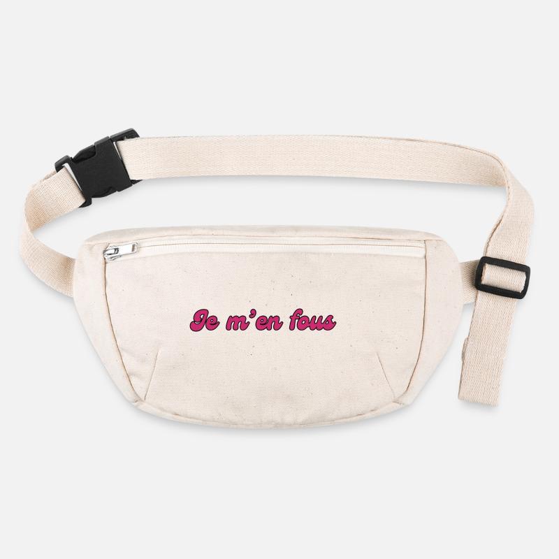 I Don't Care - Quote Gift Idea Stanley/Stella recycled Hip Bag 