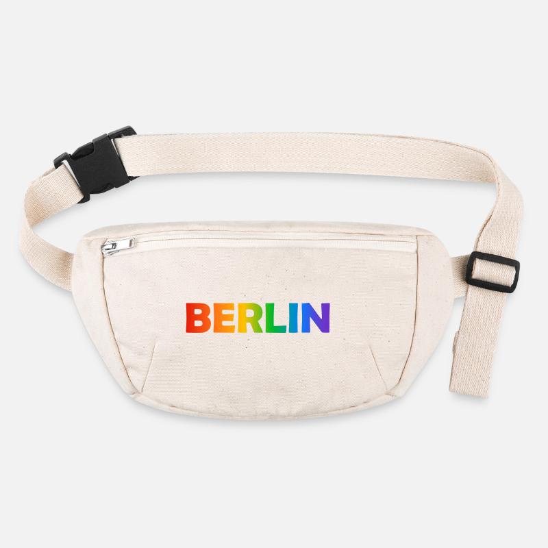 Berliner Regenbogen Text Stanley/Stella recycelte Gürteltasche