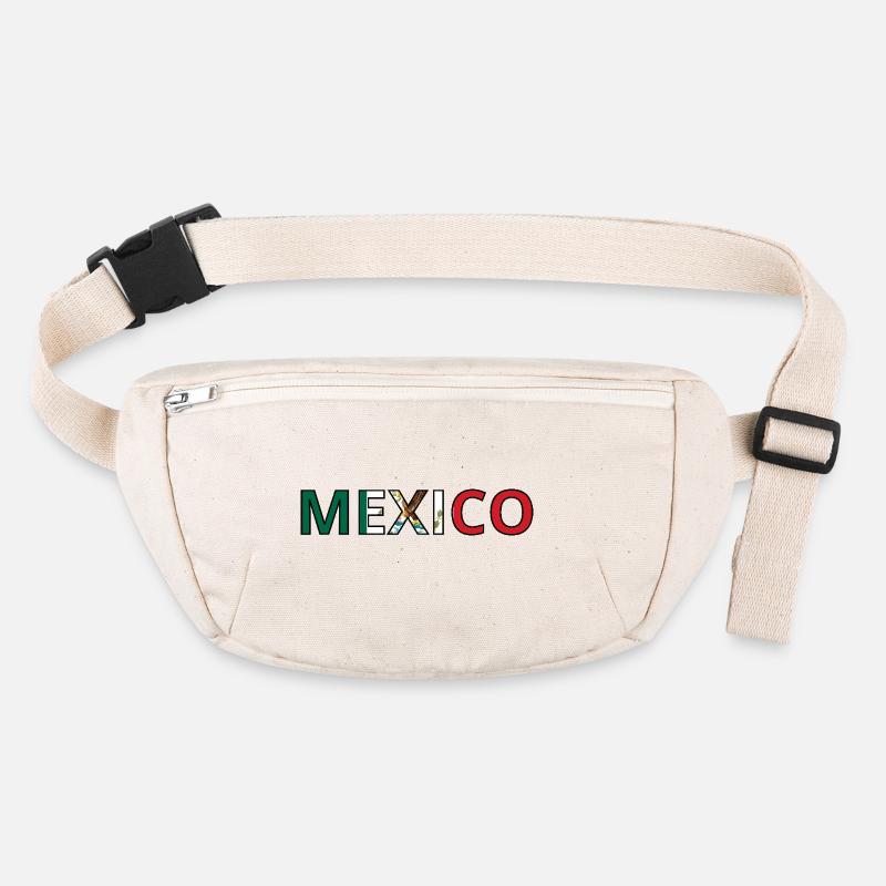 Drapeau Mexico Sac banane recyclé Stanley/Stella