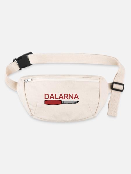 Dalarna - Stanley/Stella recycelte Gürteltasche - Naturweiß - Vorne