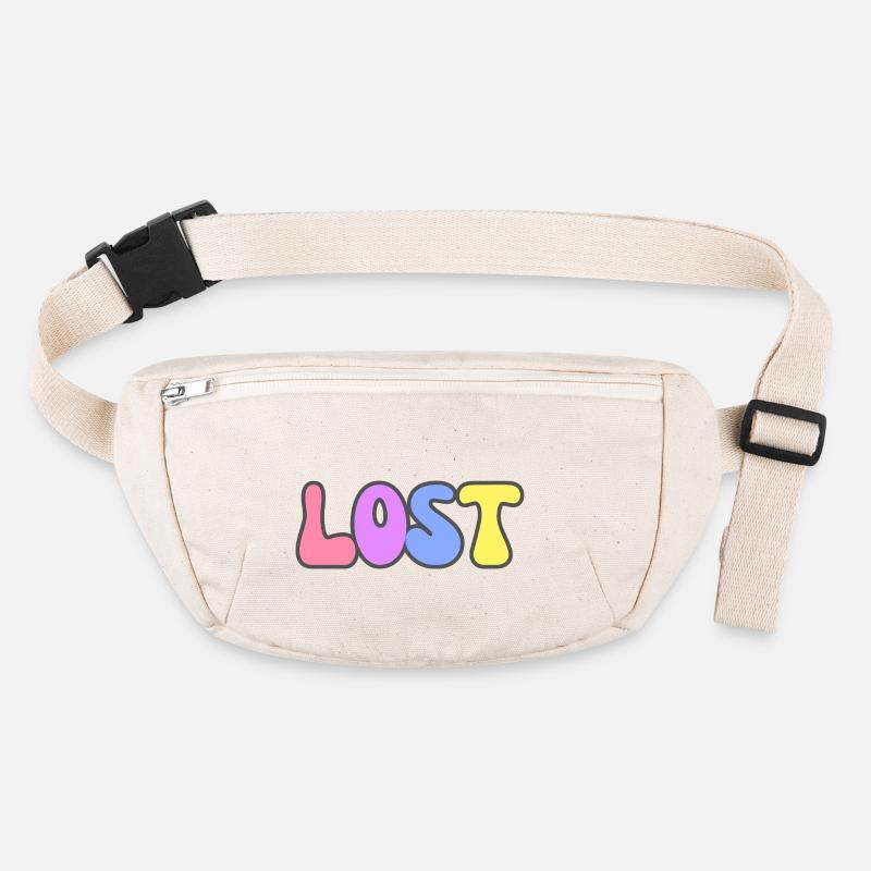 Lost Modern Typography Cool Art Studio Brand Logo Stanley/Stella recycelte Gürteltasche