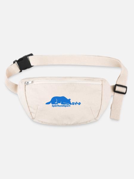 SHS Logo blau - Stanley/Stella recycelte Gürteltasche - Naturweiß