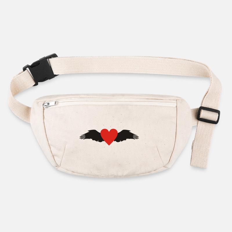 Wings & Heart Stanley/Stella recycled Hip Bag 