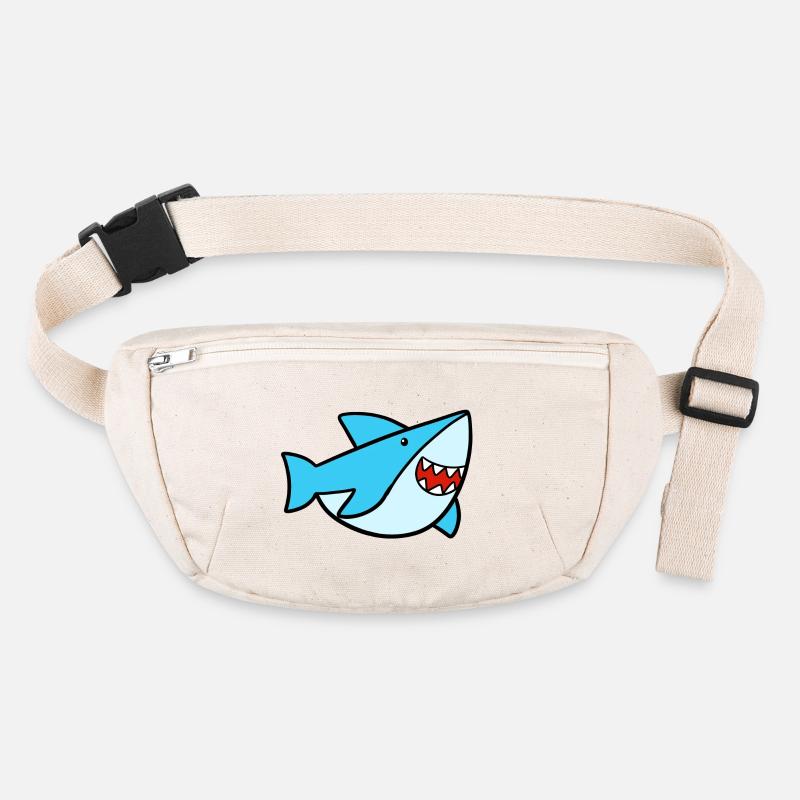 Cute shark Stanley/Stella recycled Hip Bag 