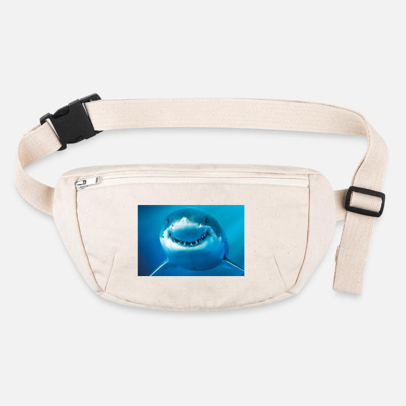 Requin souriant sous l’eau Sac banane recyclé Stanley/Stella