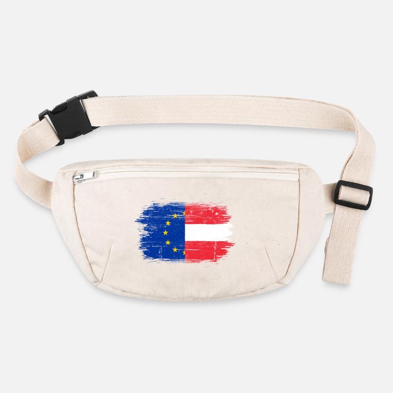 UE Autriche Drapeau Fusion Sac banane recyclé Stanley/Stella