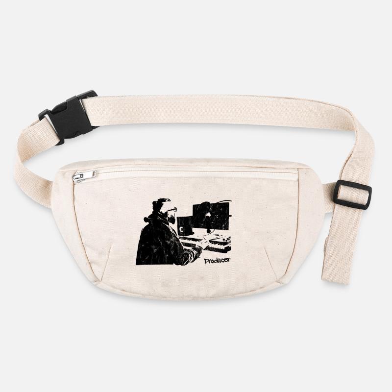 Producer Music Studio Illustration Stanley/Stella recycled Hip Bag 