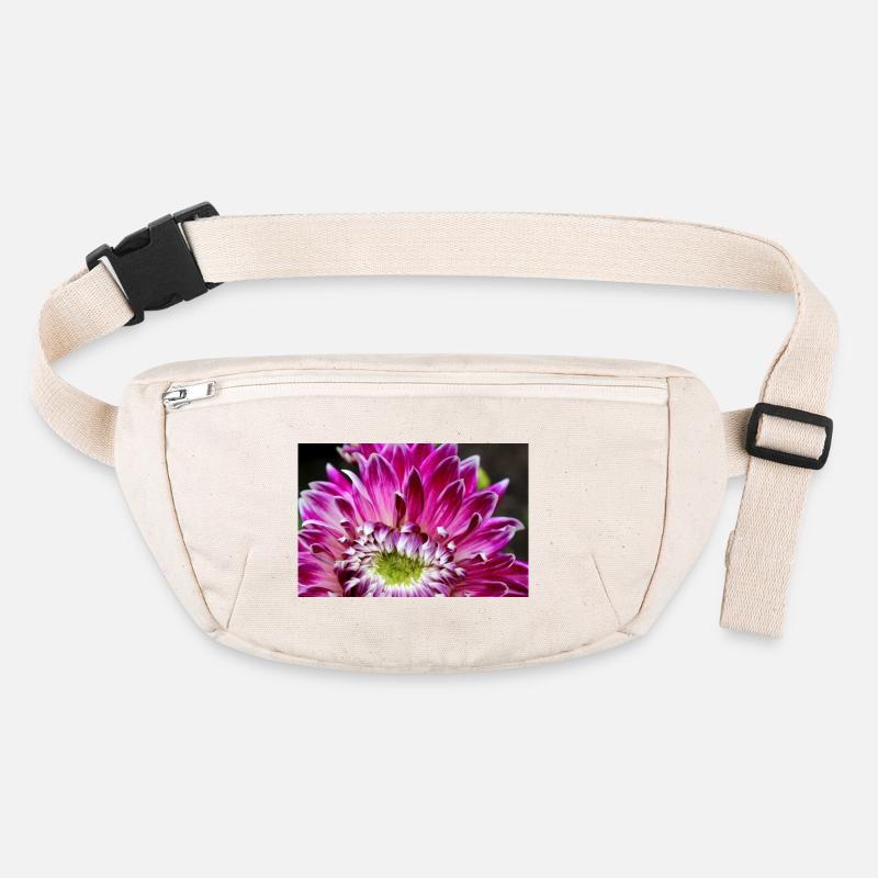 fleur de dahlia rose fleur rose affiche Sac banane recyclé Stanley/Stella