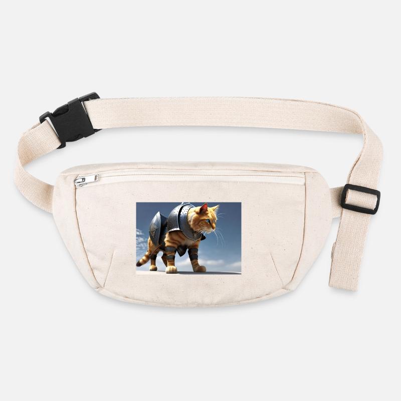 Ritterkatze I Stanley/Stella recycelte Gürteltasche