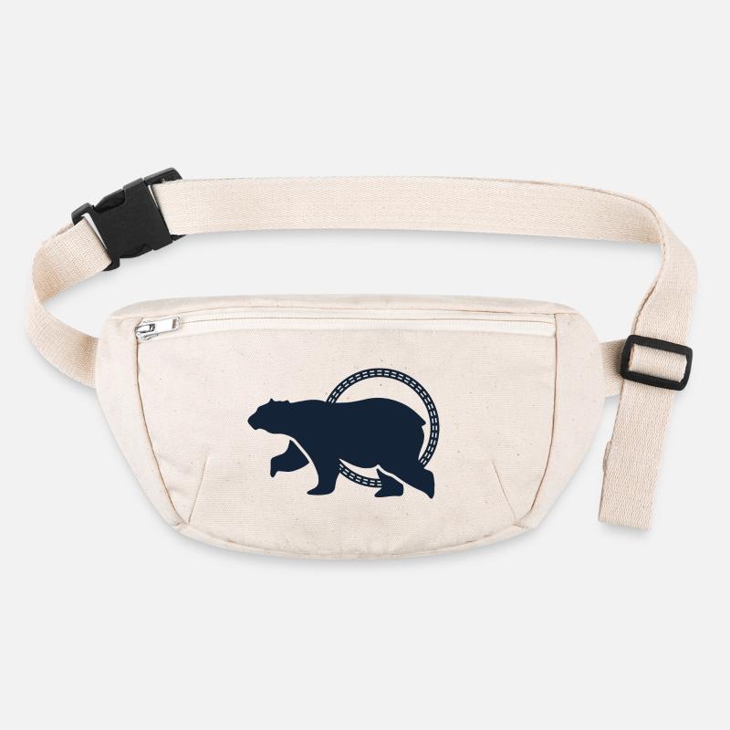Bear - Panda Forest Nature Freedom Wild Stanley/Stella recycled Hip Bag 