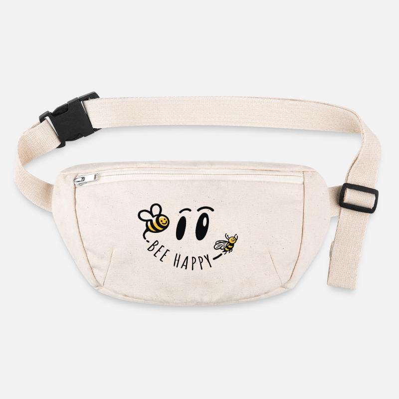 Bee Happy Bee Positive Dire Bonheur Sac banane recyclé Stanley/Stella