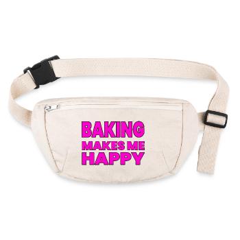 Bake - Stanley/Stella recycled Hip Bag  - natural - Front