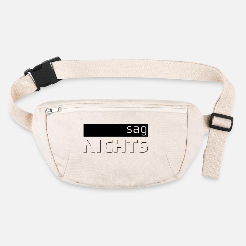 sag NICHTS Stanley/Stella recycelte Gürteltasche