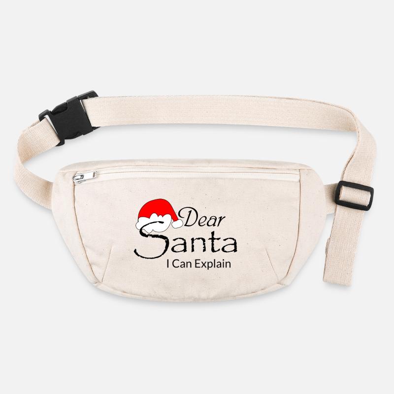 Dear Santa I Can Explain Stanley/Stella recycelte Gürteltasche