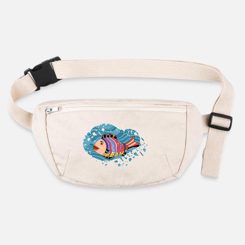 Fisch Stanley/Stella recycelte Gürteltasche