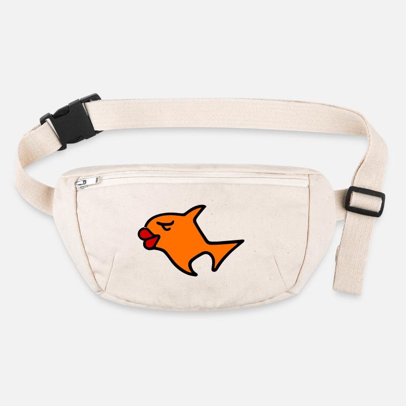 Romantic Fish Illustration Stanley/Stella recycled Hip Bag 