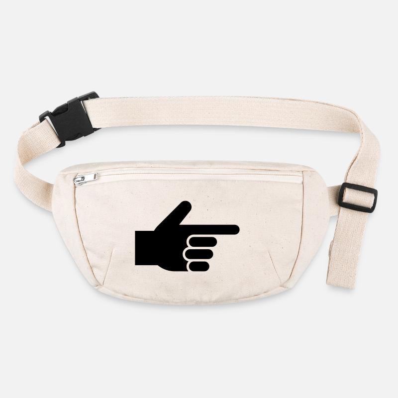 Hand, index finger, pointer Stanley/Stella recycled Hip Bag 