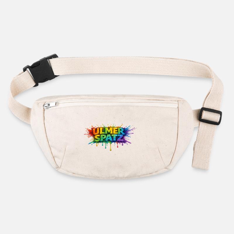 UlmerSpatz Regenbogen Stanley/Stella recycelte Gürteltasche