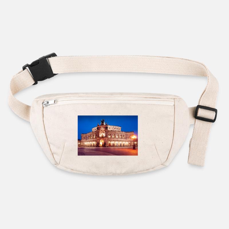 Dresden Semperoper in the evening light Stanley/Stella recycled Hip Bag 