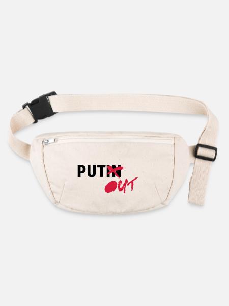 putout - Stanley/Stella recycled Hip Bag  - natural - Front