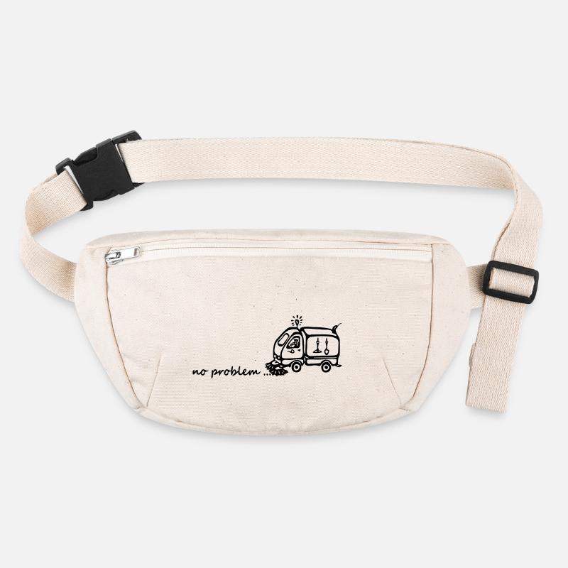 Kehrmaschine - no problem Stanley/Stella recycelte Gürteltasche