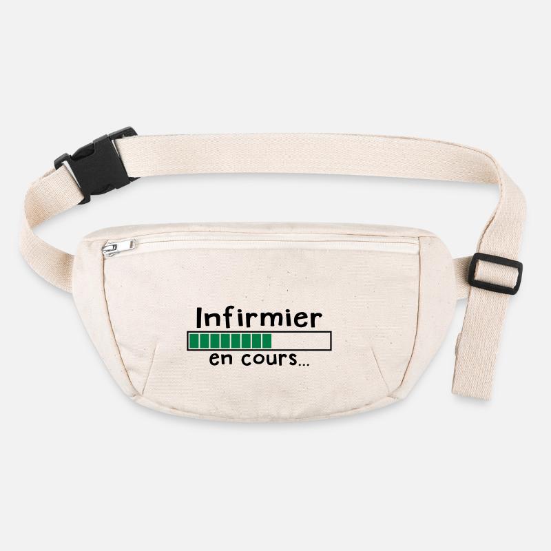 infirmier en cours Sac banane recyclé Stanley/Stella