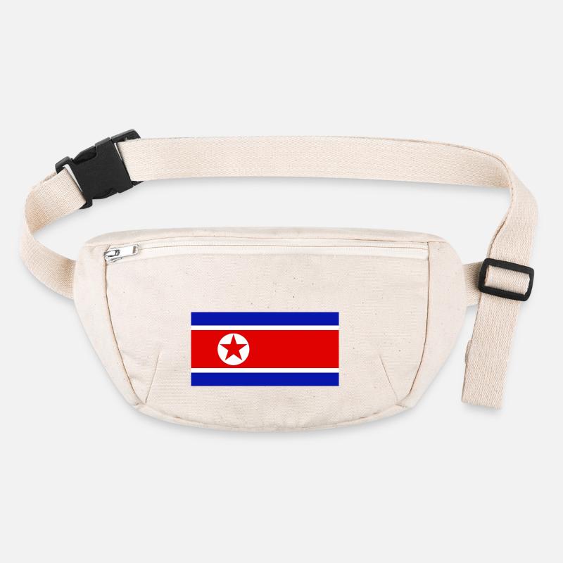 COREE DU NORD COREE SEOUL CADEAU T-SHIRT Sac banane recyclé Stanley/Stella