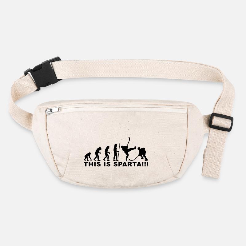 evolution_icehockey4 Stanley/Stella recycled Hip Bag 