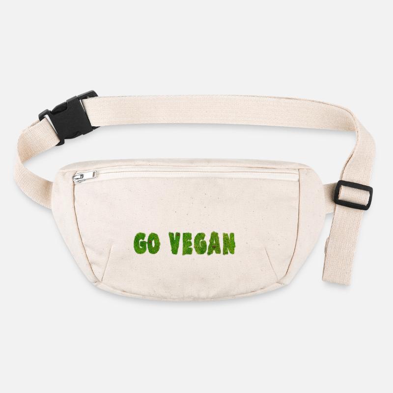 Go Vegan - Statement Stanley/Stella recycelte Gürteltasche