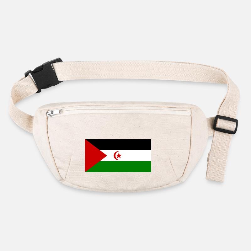 Westsahara-Flagge Stanley/Stella recycelte Gürteltasche