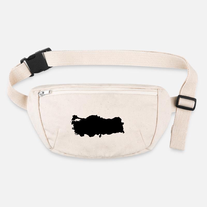 Turquie Carte Sac banane recyclé Stanley/Stella