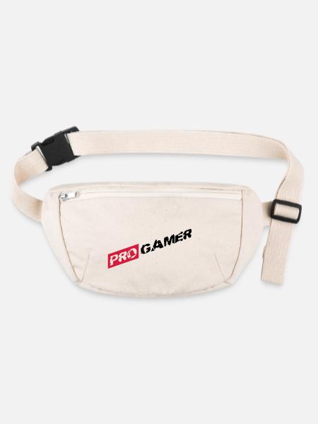 eSport Pro Gamer - Stanley/Stella recycled Hip Bag  - natural - Front