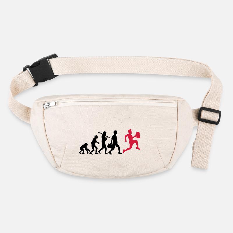 Evolution beer drinking race Stanley/Stella recycled Hip Bag 