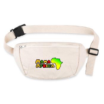 Africa - Mama Africa - Mama Afrique 1 - Sac banane recyclé Stanley/Stella - blanc naturel - Devant