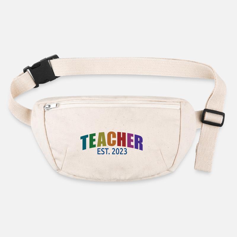 Lehrer Est. 2023 Graduate Education Teacher Geschenk Stanley/Stella recycelte Gürteltasche