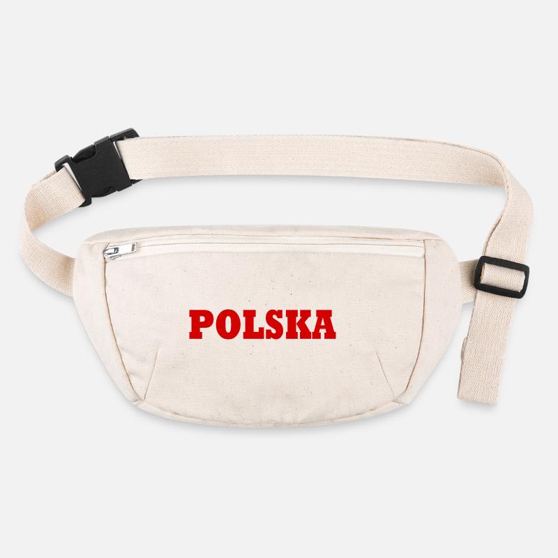 DRAPEAU POLOGNE POLOGNE Sac banane recyclé Stanley/Stella