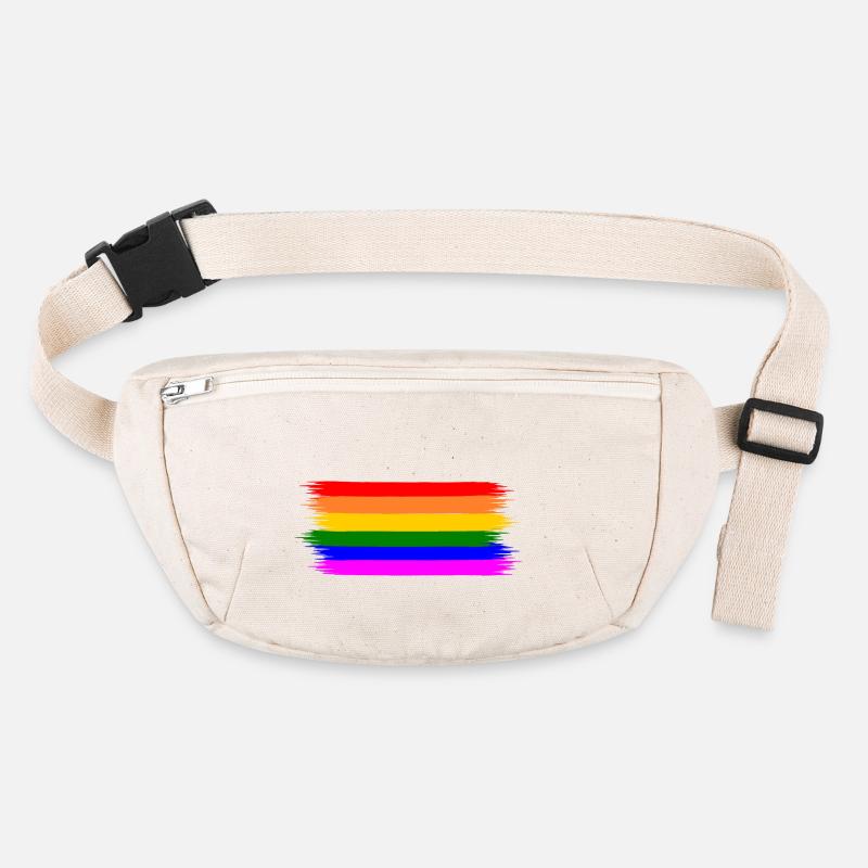 rainbow flag Stanley/Stella recycled Hip Bag 