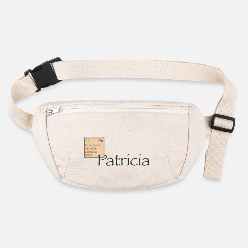 Patricia Vorname Namensschild Protactinium Stanley/Stella recycelte Gürteltasche