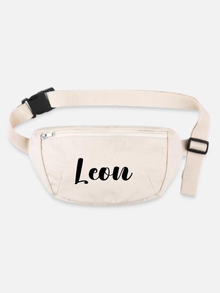 Leon - Stanley/Stella recycled Hip Bag  - natural - Front