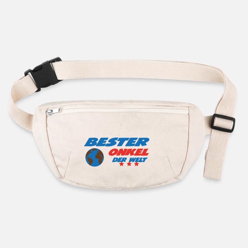 Bester ONKEL der welt Stanley/Stella recycelte Gürteltasche