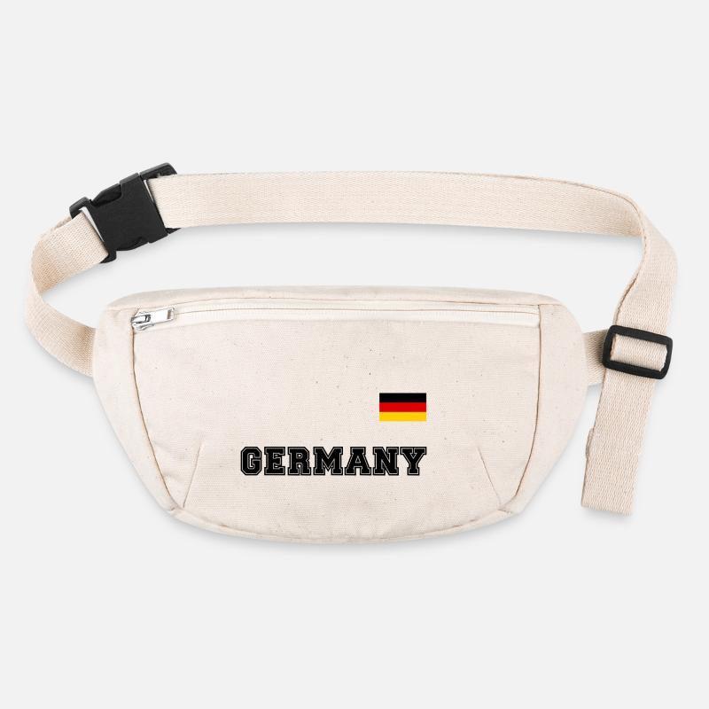 Germany jersey look – GERMANY with flag flag Stanley/Stella recycled Hip Bag 