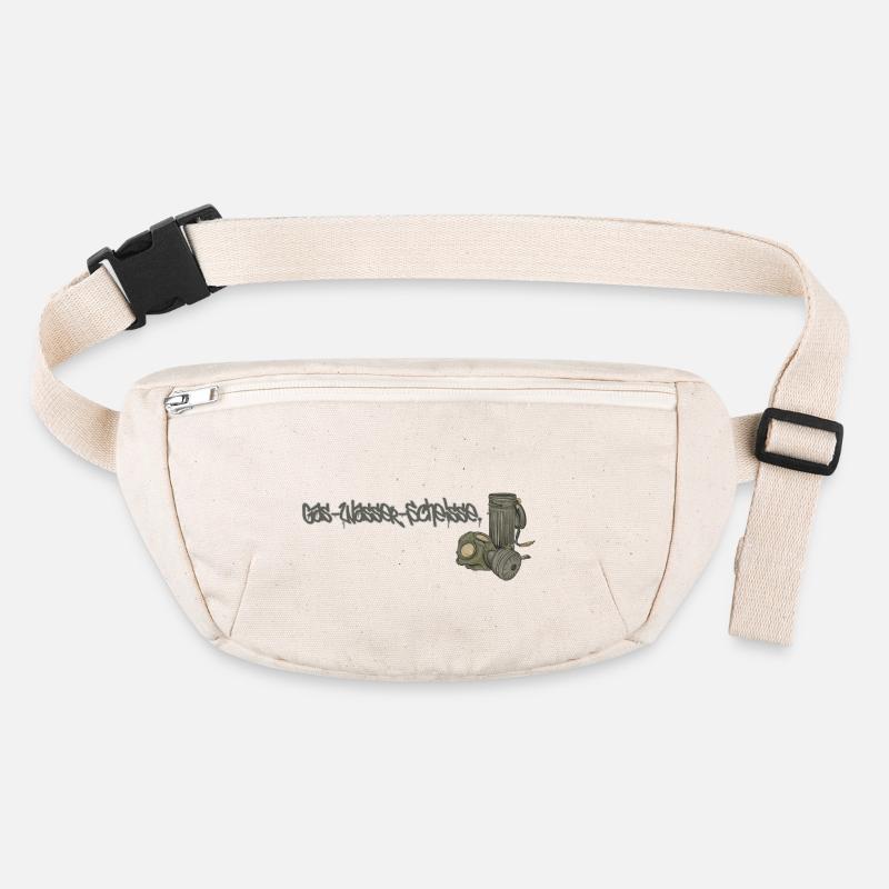 Gaz Eau Merde // Illustration Sac banane recyclé Stanley/Stella