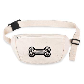 Bone - Stanley/Stella recycled Hip Bag  - natural - Front